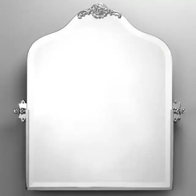 Devon&Devon Mayfair Зеркало поворотное 70х64см, с орнаментом, цвет: хром