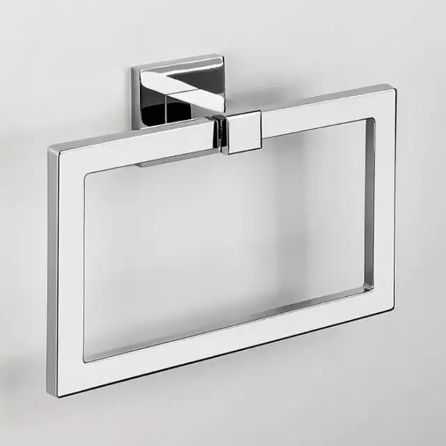 Colombo Basic Q Полотенцедержатель кольцо, цвет: хром