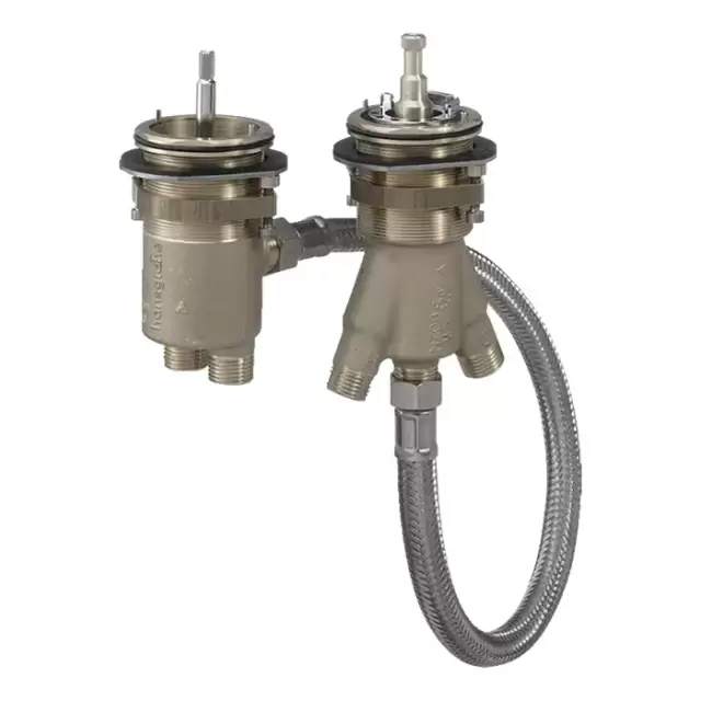 Hansgrohe Скрытая часть термостата на край ванны, на 2 отверстия