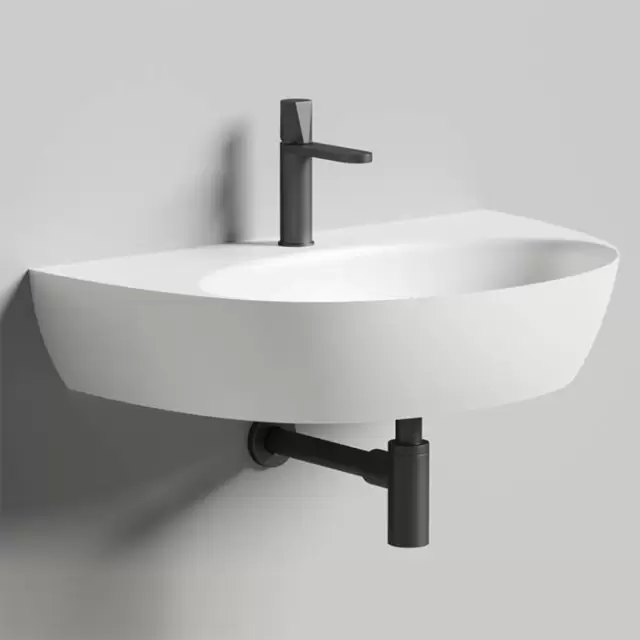 Salini Alda Wall 03 Раковина 60х71х15см., накладная, 1 отв., S-Sense, цвет: белый