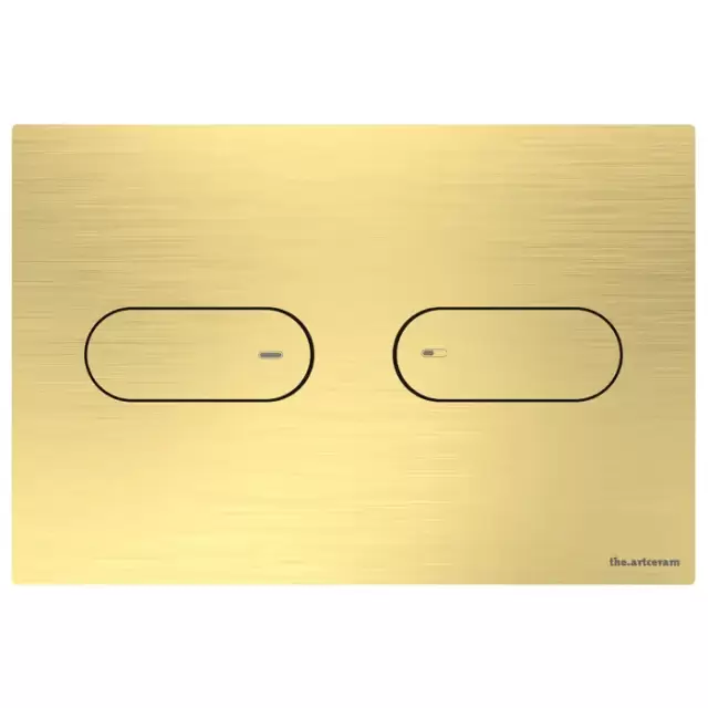 Artceram INOX Смывная клавиша, цвет: золото брашированное PVD