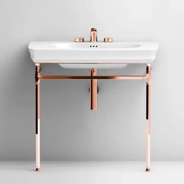 Artceram Civitas Металическая структура Quadra 76х44хh80,5см, напольная, цвет: розовое золото