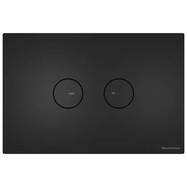 Artceram INOX Смывная клавиша, цвет: черный матовый
