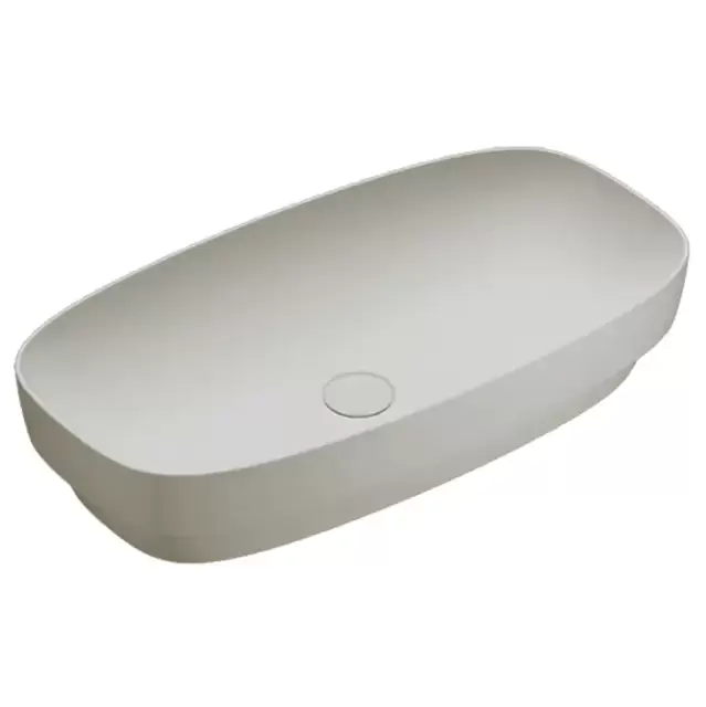 Catalano Alvea Раковина 75x40см встраиваемая, без отв., цвет: Cemento Satinato