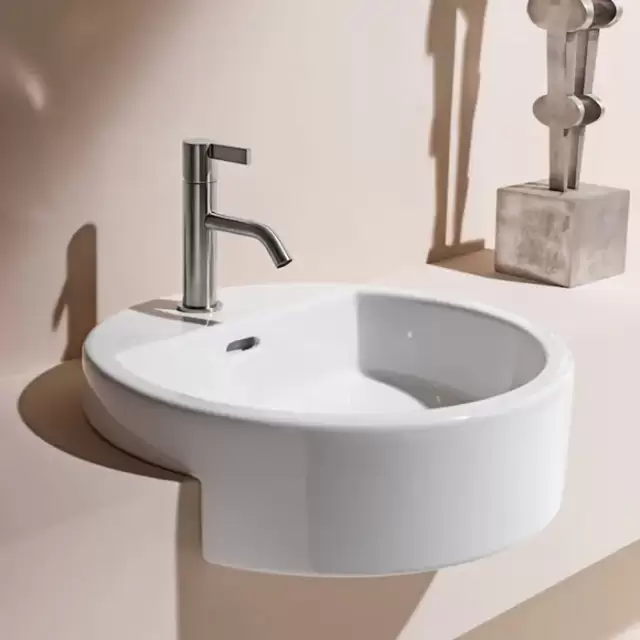 Laufen Living City Раковина 46х46х14 см, 1 отв., цвет: белый