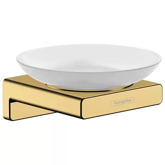 Hansgrohe AddStoris Мыльница, цвет: полированное золото