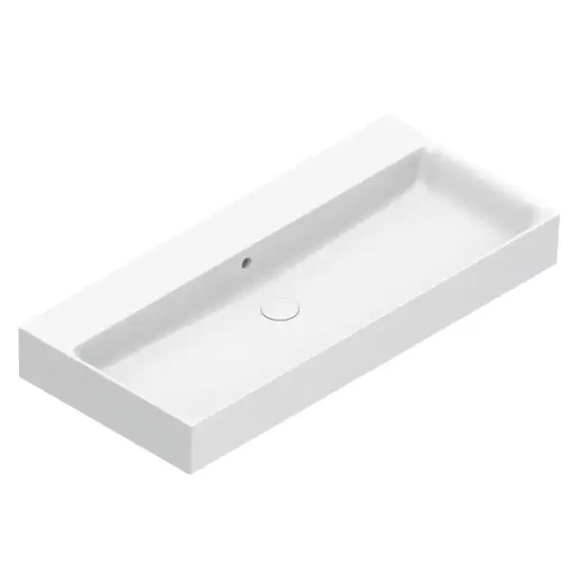 Catalano Premium Раковина 100х47см, без отв., подвесная, цвет: белый глянцевый