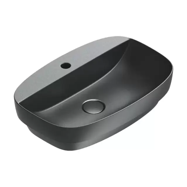 Catalano Alvea Раковина 60x40см встраиваемая, с 1 отв., цвет: черный матовый