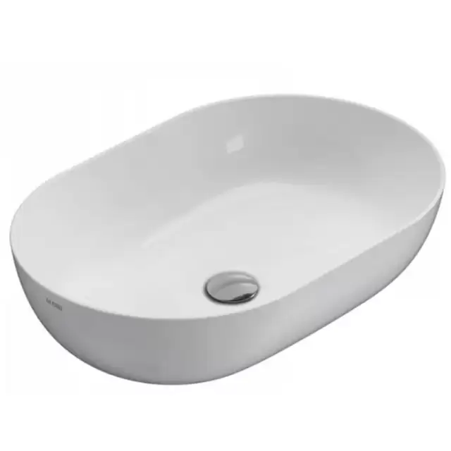 Globo T-Edge  Раковина-чаша 54х36 см, без отв., на столешницу, цвет: белый