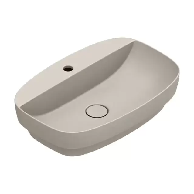 Catalano Alvea Раковина 60x40см встраиваемая, с 1 отв., цвет: Sabbia Satinato