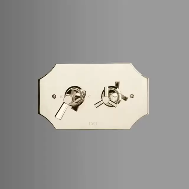 Devon&Devon Time Термостатический смеситель для душа, цвет: золото