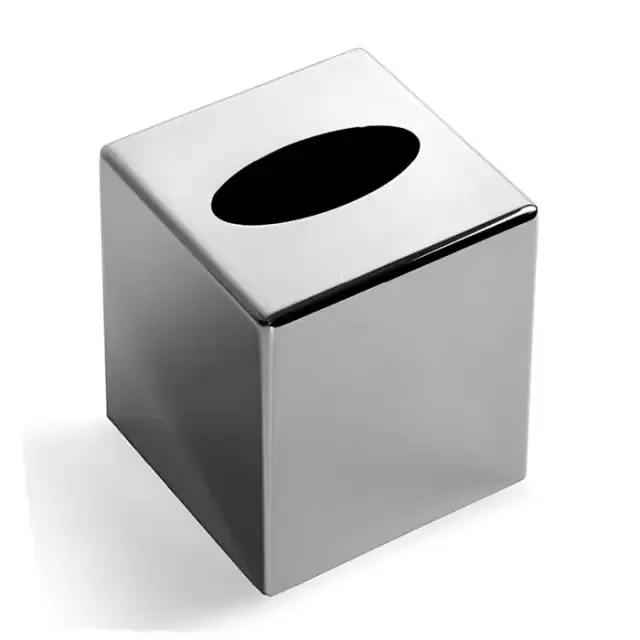 Devon&Devon Waltz Контейнер для бумажных платков, настольный, цвет: хром