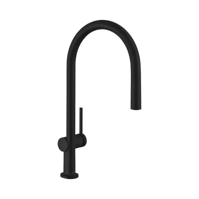 Hansgrohe Talis M54 Смеситель для кухни, 1 отв., цвет: черный матовый