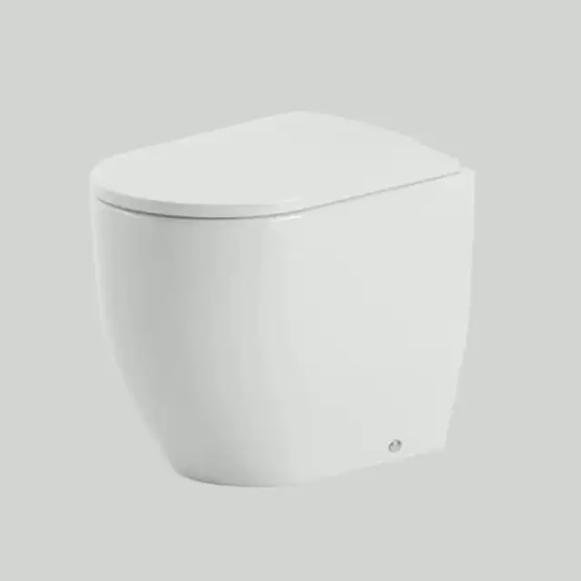 Artceram Monet Унитаз 36х54х48см., напольный, приставной, Rimless, saniglaze, цвет: белый глянцевый