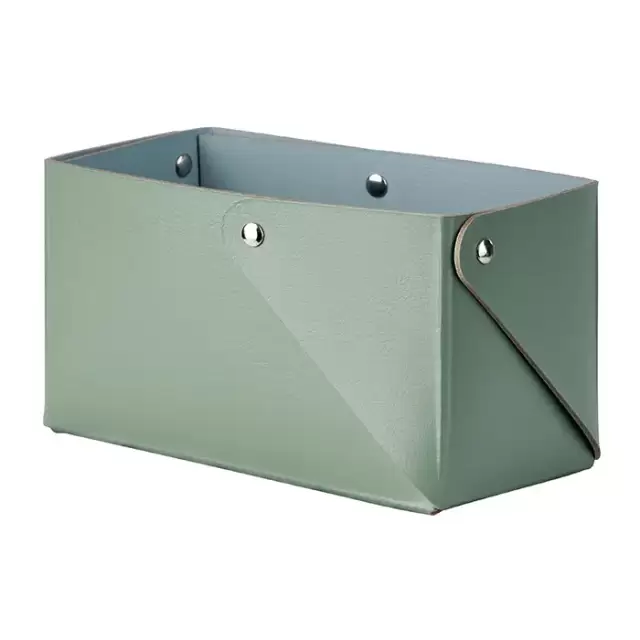 Colombo Adj Коробочка MIU, 7x14H8 см , цвет: эвкалипт/небесный