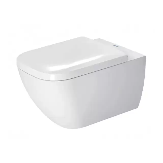 Duravit Happy D.2 Унитаз подвесной 36.5х54см., с вертикальным смывом, с HygieneGlaze, с креплением Durafix, цвет: белый