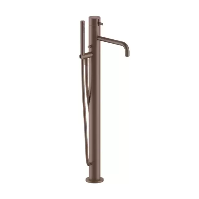 Fantini AF/21 Смеситель для ванны, напольный, излив: 250 мм, цвет: Matt Copper PVD