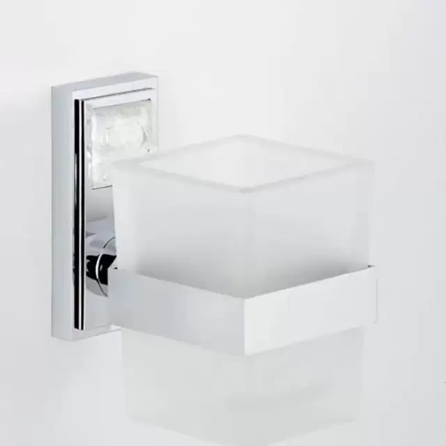 THG Masque de Femme métal lisse Стакан, подвесной, цвет: хром