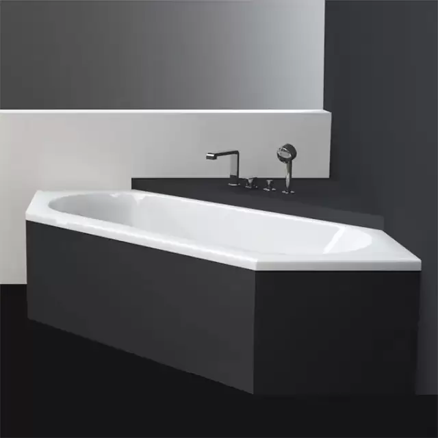 Bette Starlet Ванна шестиугольная с шумоизоляцией встраиваемая, 200х75х42см, BetteGlasur&reg; Plus, цвет: белый