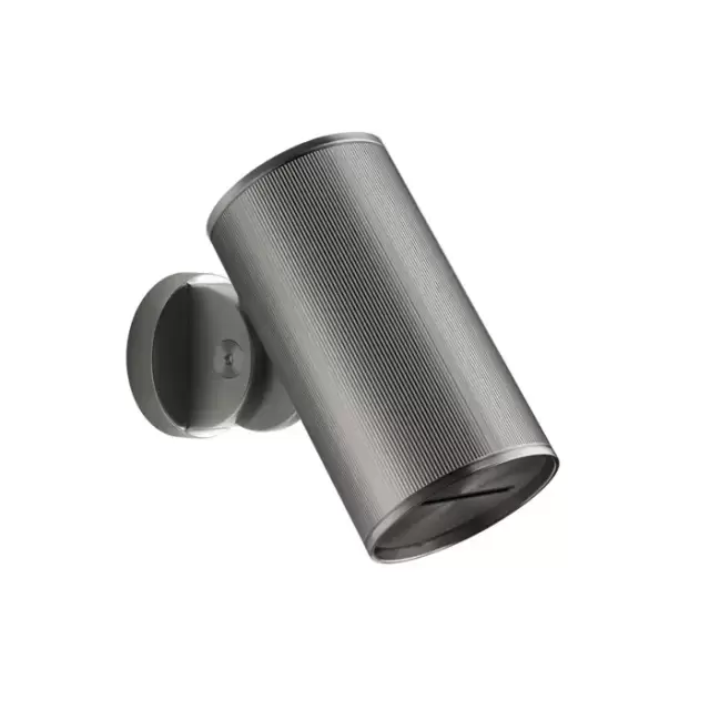 Gessi 316 Rigato Верхний душ &Oslash;79 мм., с настенным креплением, водопад, цвет Steel Brushed