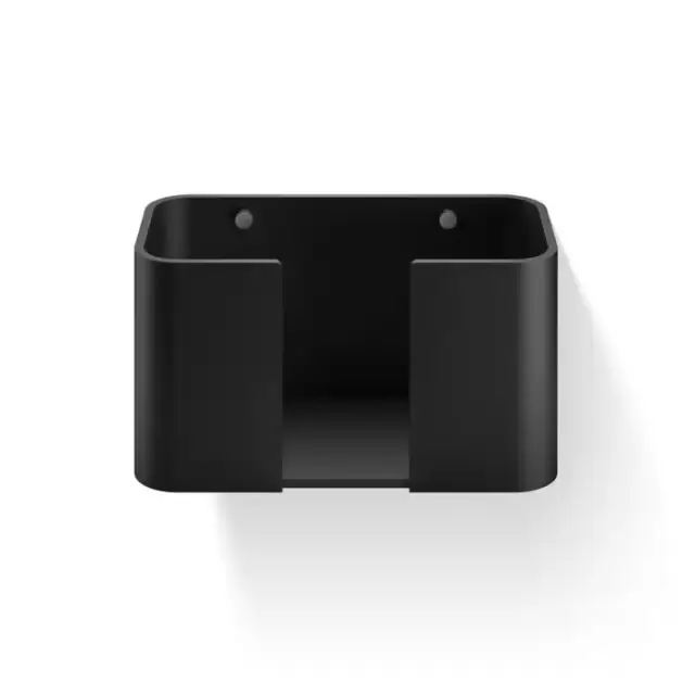 Decor Walther Black Stone WPTB Держатель для бумажных полотенец, подвесной, цвет: черный матовый / хром