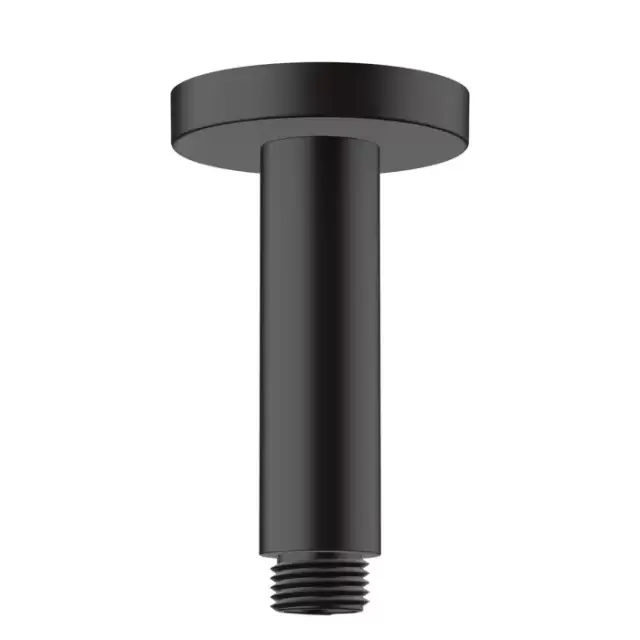 Hansgrohe Vernis Blend Потолочное подсоединение 100 мм, цвет: матовый черный