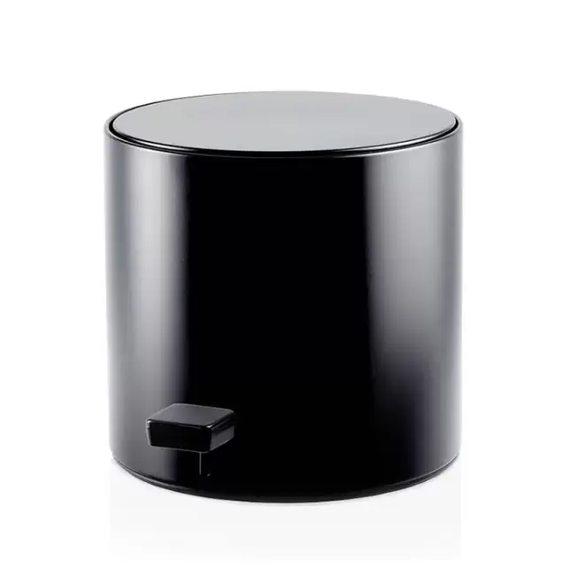 Decor Walther All in Корзина для белья, напольная, цвет: черный матовый