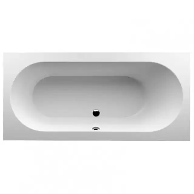 Villeroy&Boch Oberon Ванна 190х90х48см., встраиваемая, слив, ножки, Quaryl, цвет: альпийский белый