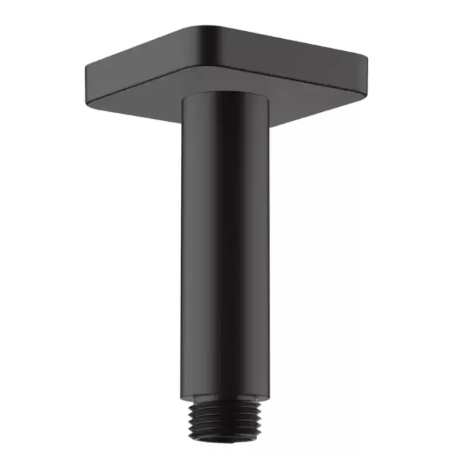 Hansgrohe Vernis Shap Потолочный держатель 100 мм, цвет: матовый черный