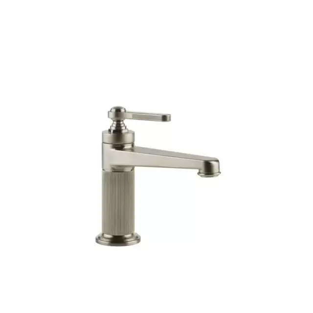 Gessi Venti20 Смеситель для раковины, на 1 отв., с донным клапаном, цвет: Finox Brushed Nickel