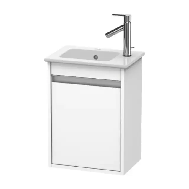 Duravit Ketho Тумба подвесная, 40x28.5х55, с раковиной, с 1 дверка, цвет: белый матовый