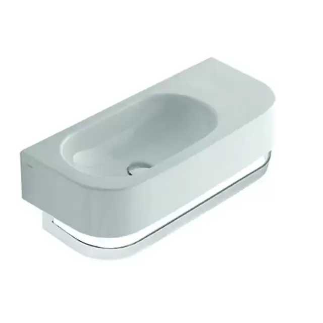 Globo Forty3 Раковина 55х27 см, без отв., цвет: белый