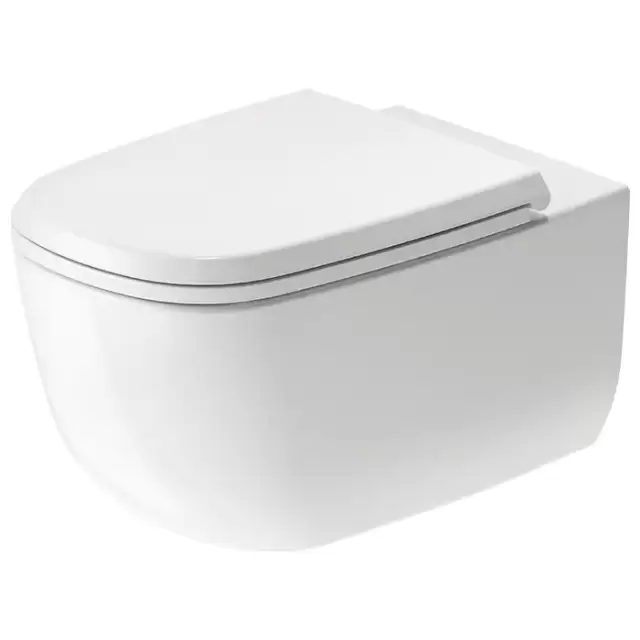 Duravit Aurena Унитаз подвесной 36.5x57см, безободковый, с креплением, цвет: белый глянец