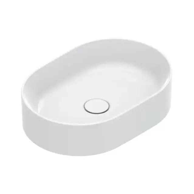 Catalano Zero Раковина накладная, без перелива 50x35хh12см, цвет: белый глянцевый