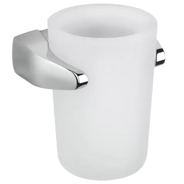 Colombo Road Стакан подвесной, цвет: хром/матовое стекло