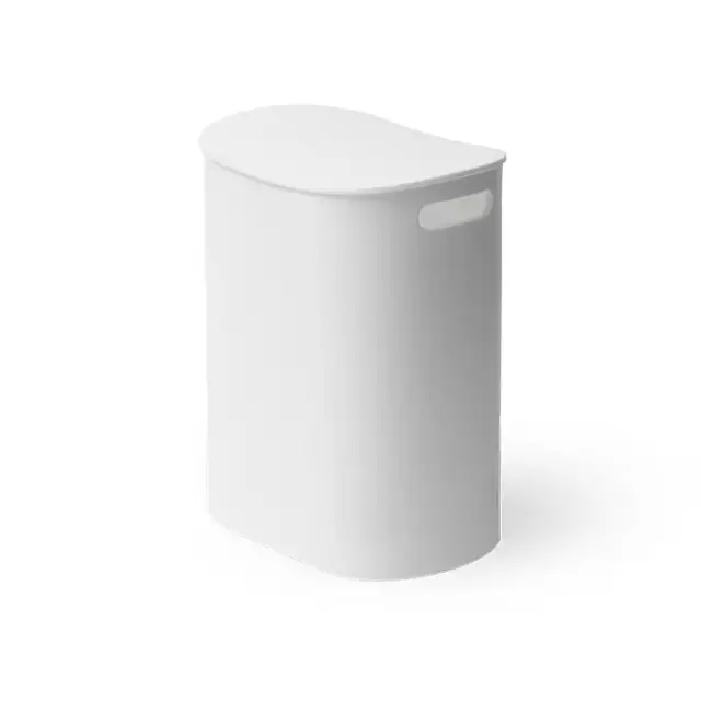 Decor Walther All in  Корзина для белья, напольная, цвет: белый матовый