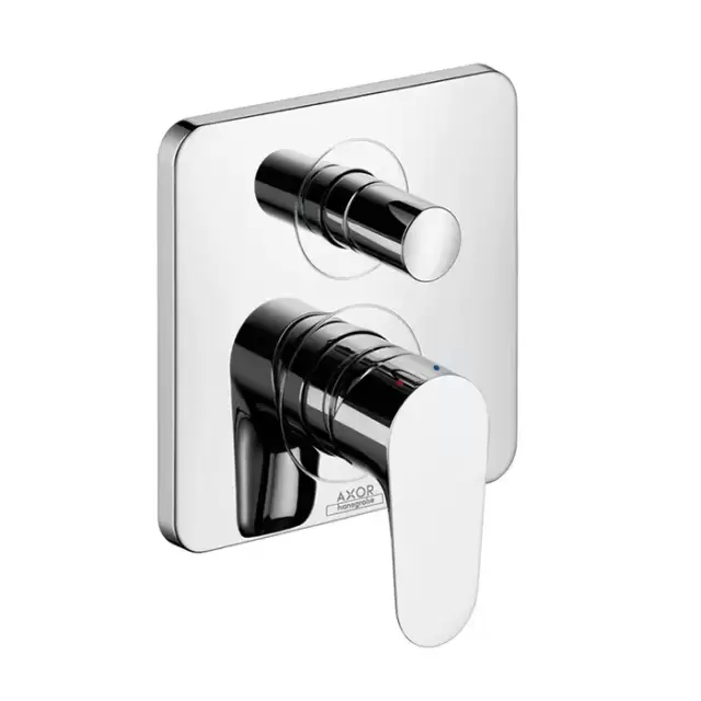 Axor Citterio M Встраиваемый смеситель для ванны однорычажный, внешняя часть, цвет: хром