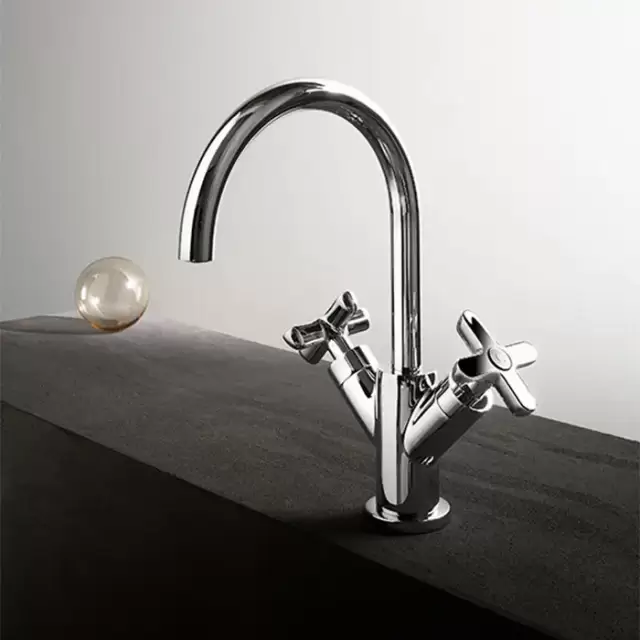 Fantini Icona Classic Смеситель для раковины, 1 отверстие, цвет: хром