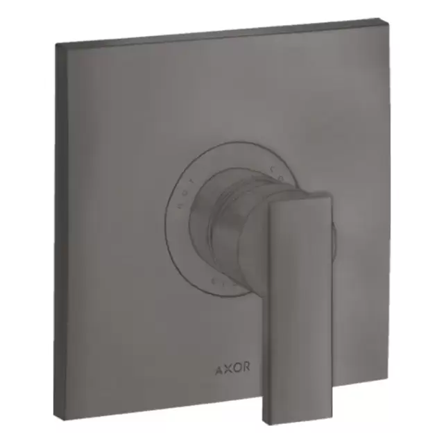 Axor Citterio Смеситель для душа, настенный, цвет: шлифованный черный хром