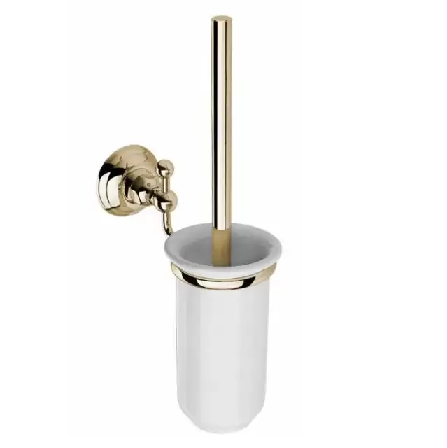 Nicolazzi Classica Ершик подвесной, цвет: керамика/золото