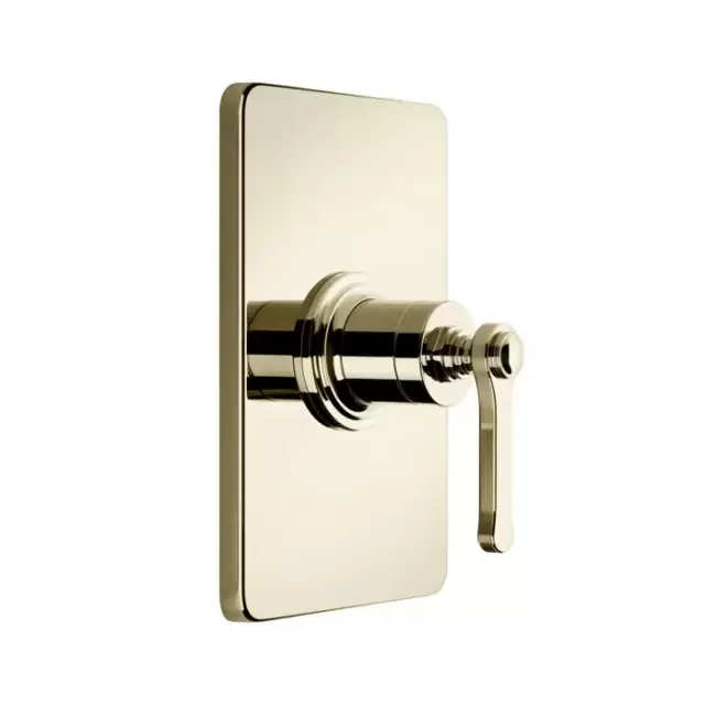 Gessi Venti20 Смеситель встраиваемый, однорычажный, внешняя часть, цвет: Brass PVD