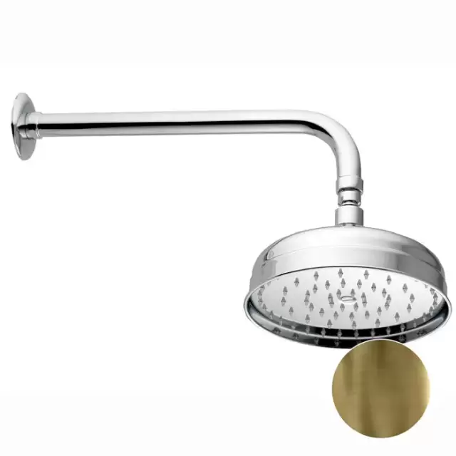 Nicolazzi Doccia Верхний душ, &Oslash; 20см, цвет: бронза
