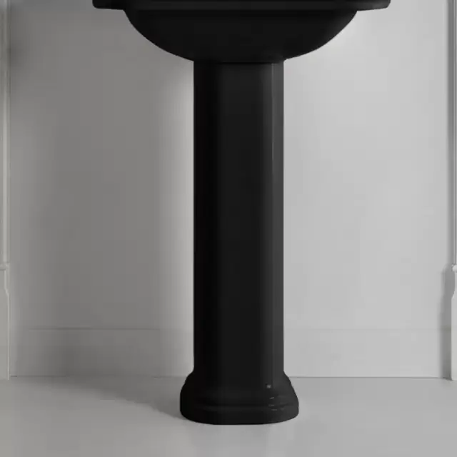 Kerasan Waldorf Пьедестал для раковин 60 и 80см, цвет: черный