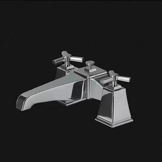 Devon&Devon Time Смеситель для ванны, цвет: хром