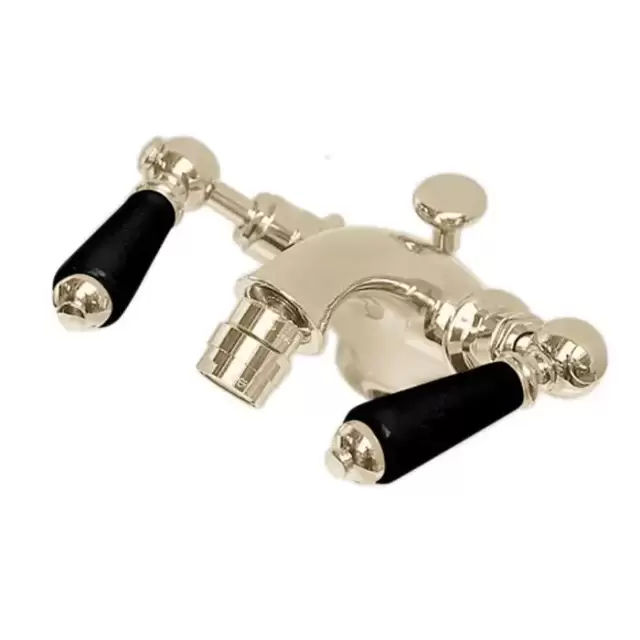 Devon&Devon Black Dandy Смеситель для биде, цвет: золото