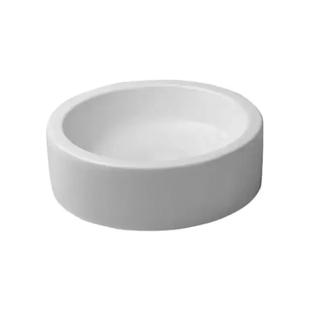 Duravit Starck 1 Раковина накладная &Oslash; 46см, без отв., без перелива, с покрытием WonderGliss, цвет: белый