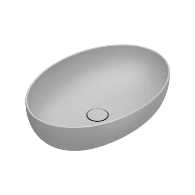 Catalano Sfera Раковина 60x42см накладная, без перелива, без отв., цвет: Cemento Satinato