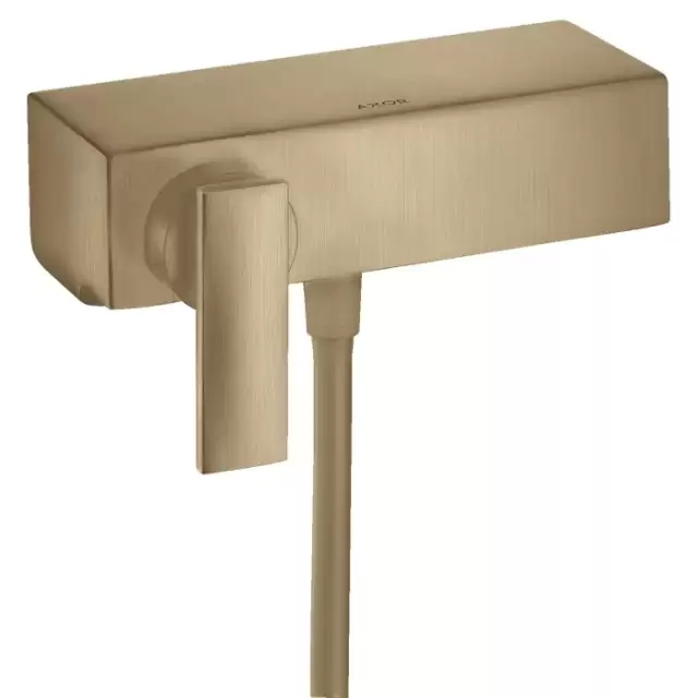 Axor Citterio Смеситель для душа, настенный, цвет: шлифованная бронза