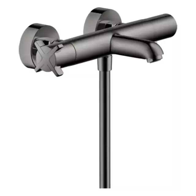 Axor Citterio E Смеситель для ванны, термостатический, настенный, цвет: полированный черный хром