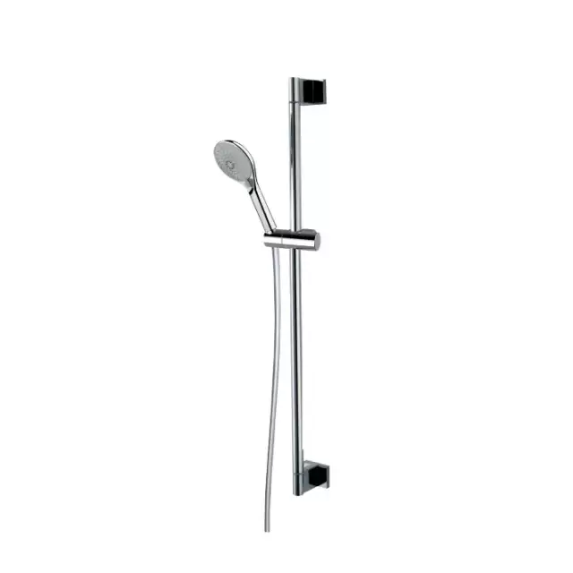 Bossini Душевая штанга 70см., с ручной лейкой и шлангом 150см., цвет: хром